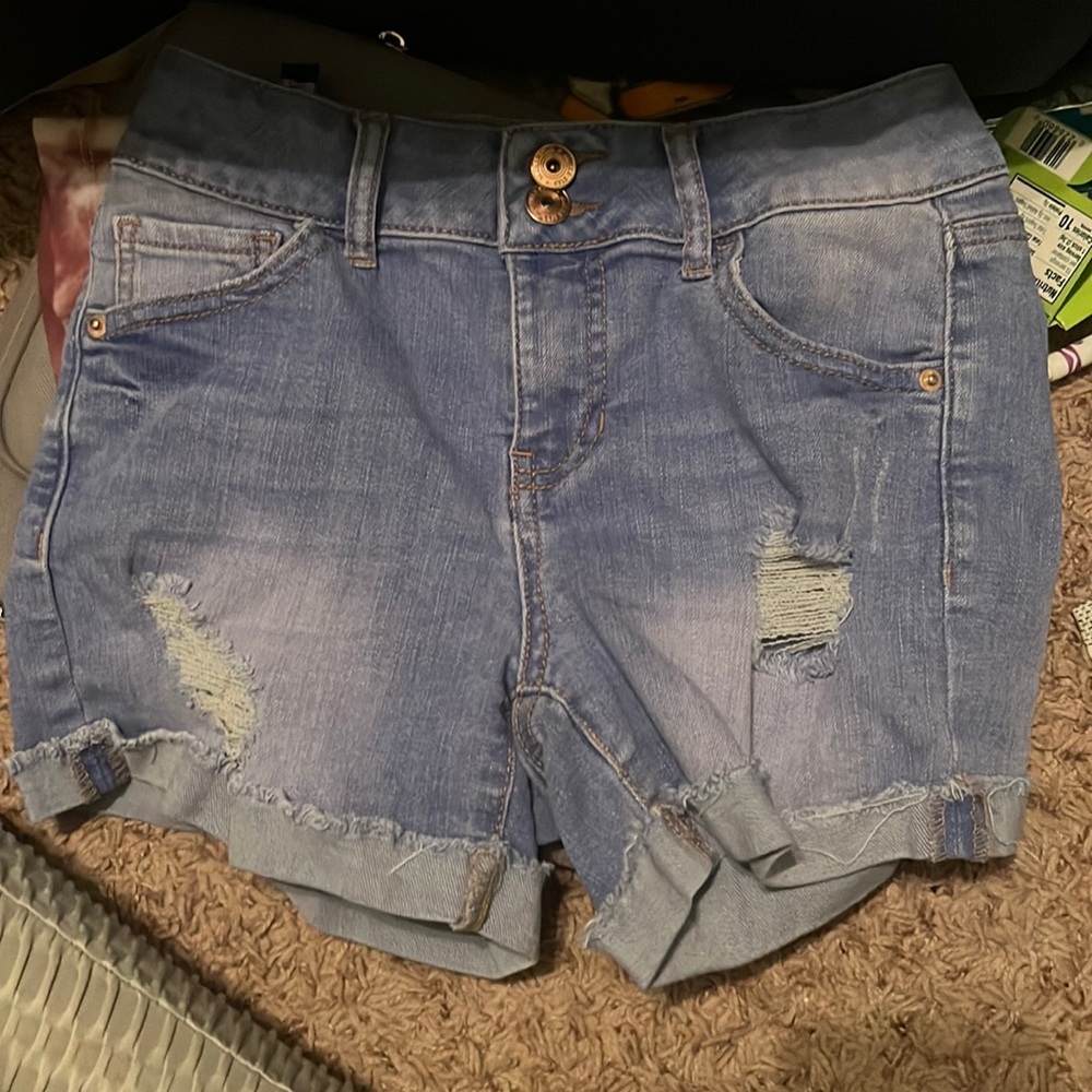 vanilla star jean shorts